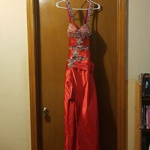 Custom made prom dress